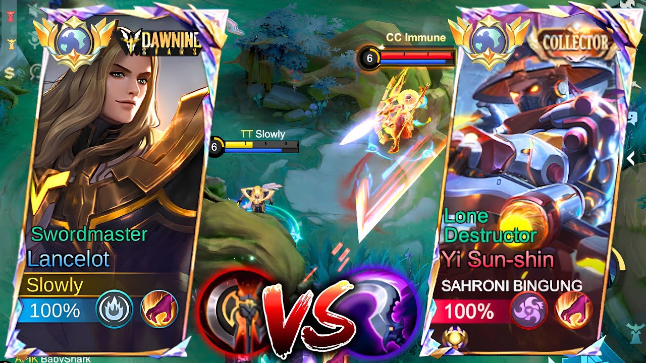 INTENSE MATCH‼️GLOBAL LANCELOT VS PRO YSS & FREYA REVAMP | GAMEPLAY TOP GLOBAL LANCELOT - MLBB
