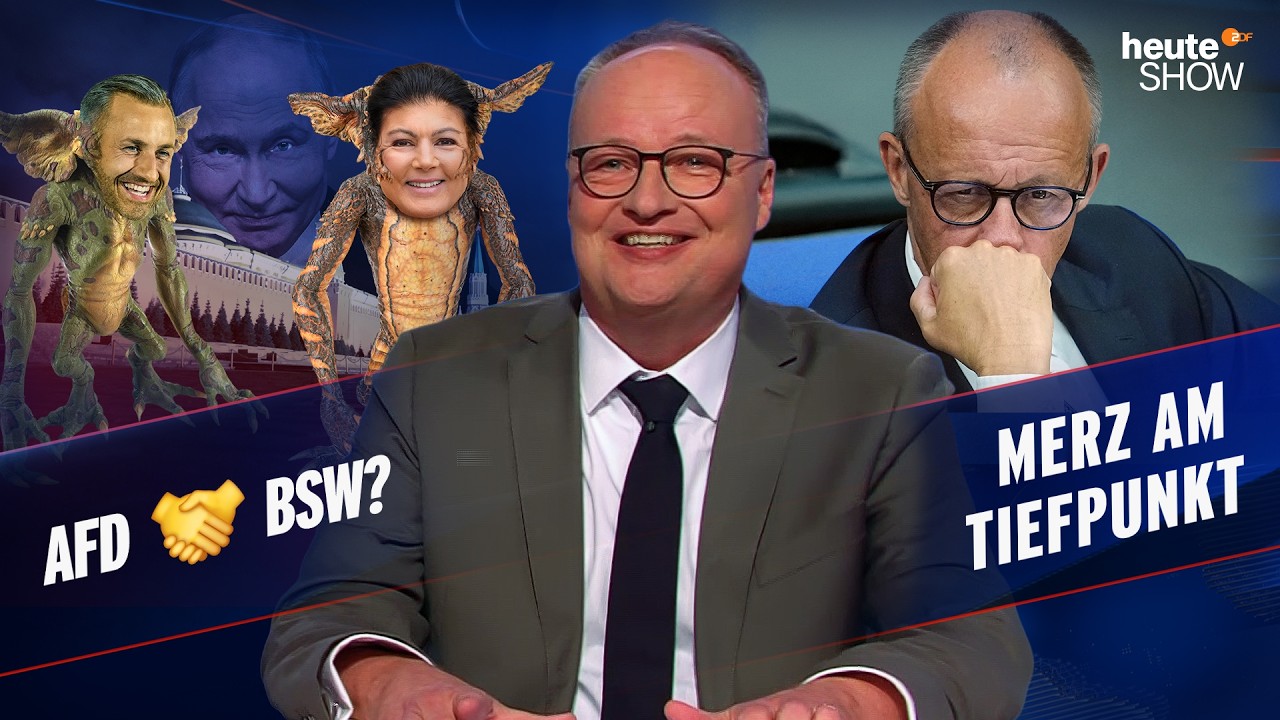 AfD-Erdrutschsieg | Merz am Tiefpunkt | Deutschlands Schuldenproblem | heute-show vom 11.09.2026