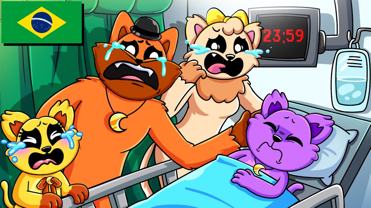 O CATNAP tem apenas 24 HORAS de VIDA?! Poppy Playtime 4 Anima&ccedil;&atilde;o