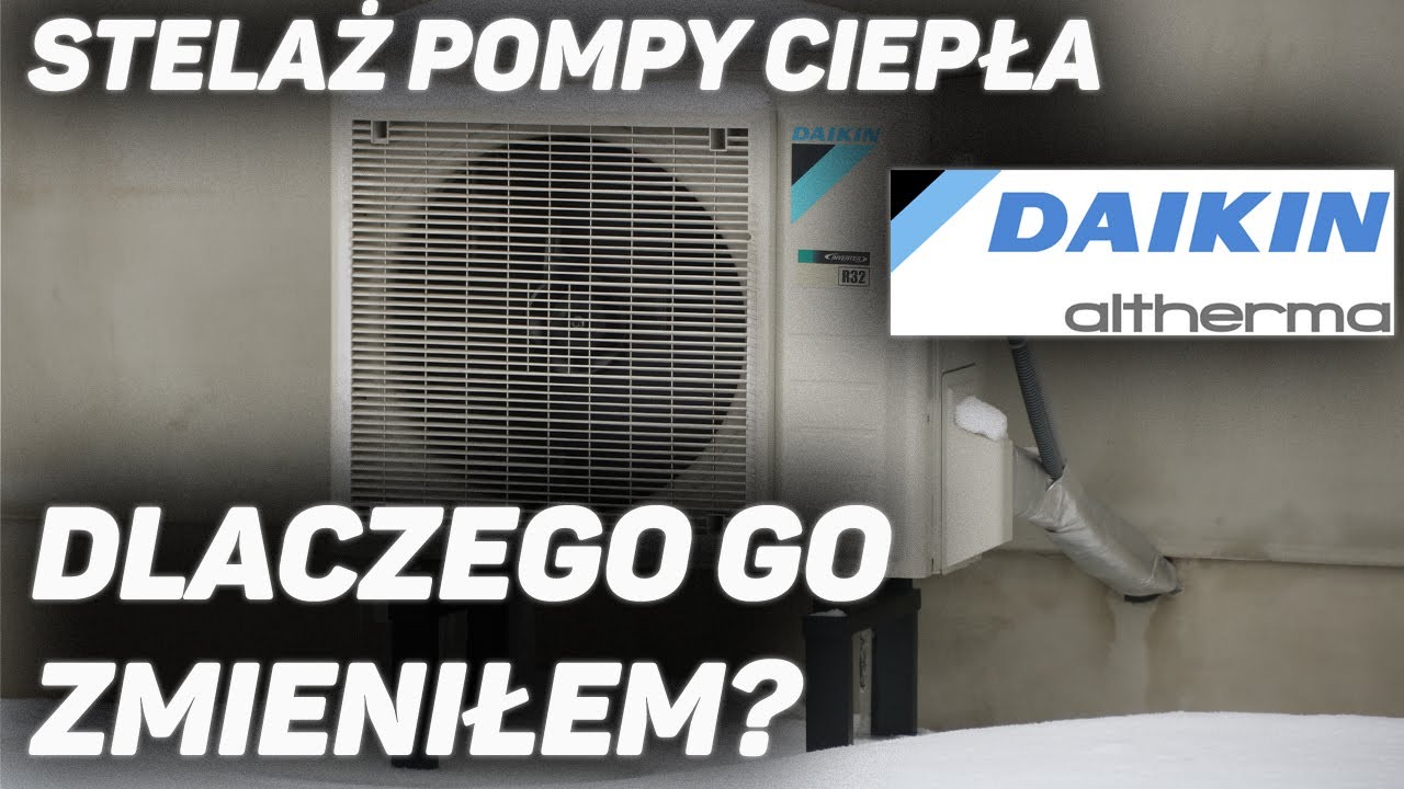 Wspornik stelaż jednostki zewnetrznej Daikin Altherma 3 i problem z lodem?