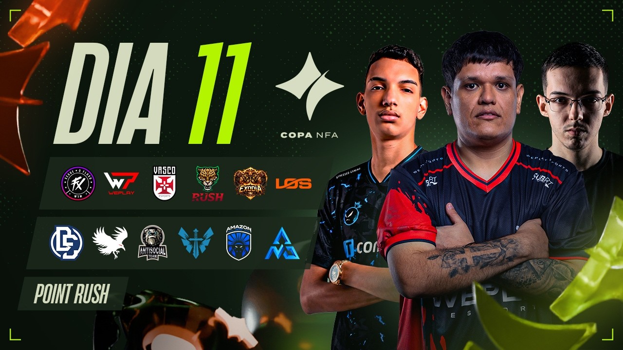 COPA NFA SPLIT 1 26 🟢 POINT RUSH | DIA 11 - SER&Aacute; HOJE O DIA DE VIRADA NA TABELA?