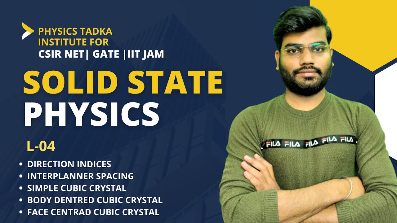 solid state physics| direction indices | simple cubic , body centered cubic , face centered cubic