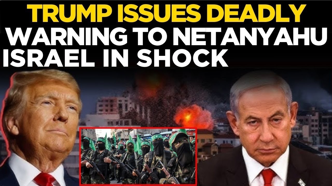 Trump LIVE: US President OPENLY HUMILIATES Netanyahu; Stark Warning Over Iran | Trump Latest News