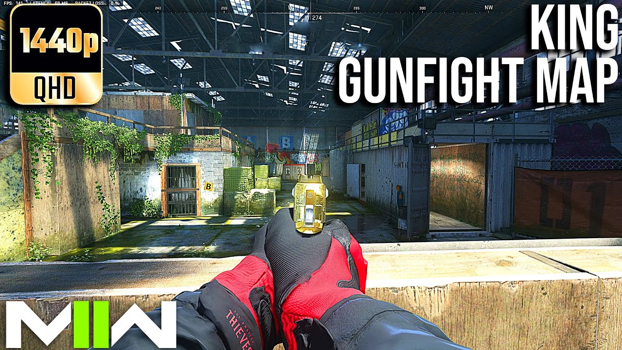 MW2- New King Season 6 Gunfight Map Full Gameplay! (No Commentary)