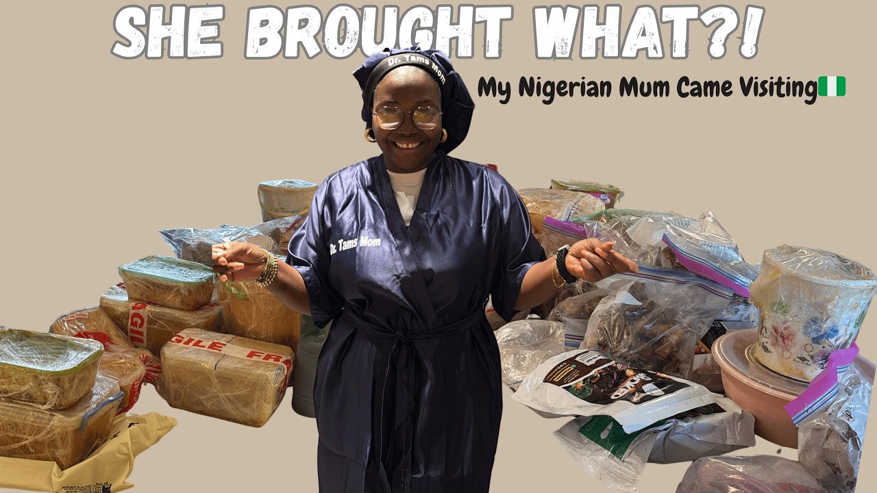My Nigerian Mum Visited & Brought Half of Lagos With Her 😂 | What She Packed Will Shock You
