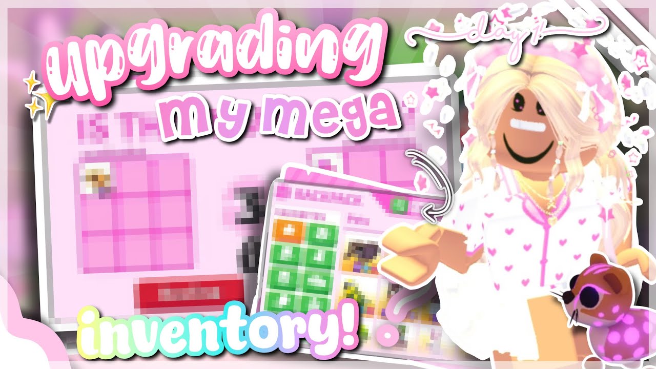 🌈🙊UPGRADING My DREAM Mega Inventory in ADOPT ME!!🐾🦀(day 1!)🤭💖