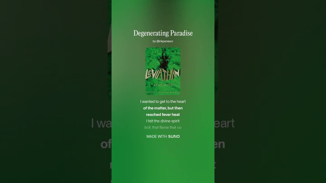 Degenerating Paradise