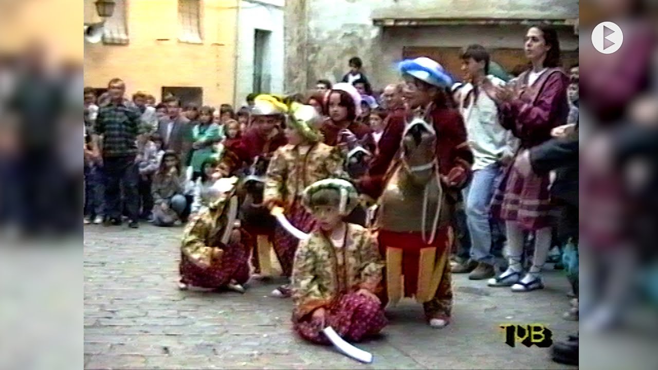Berga, La Patum del carrer de la Pietat 1993