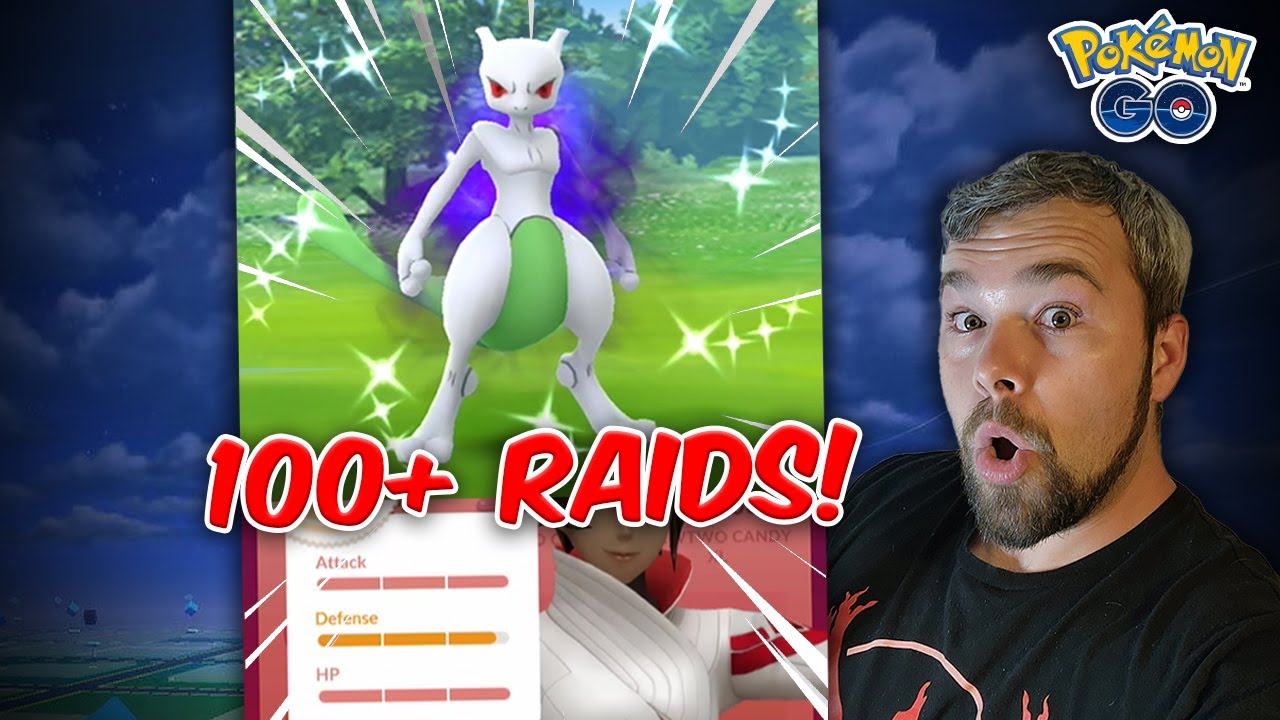 Over 100 Shiny Shadow Mewtwo Raids and THIS is what we got!