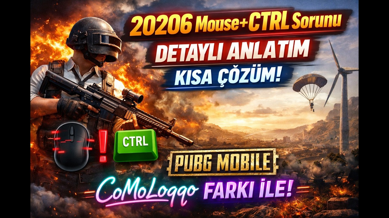PUBG GAMELOOP MOUSE+CTRL DETAYLI VİDEO KESİN ÇÖZÜM !!! #pubgmobile #pubg #bgmi #gaming #aboneol