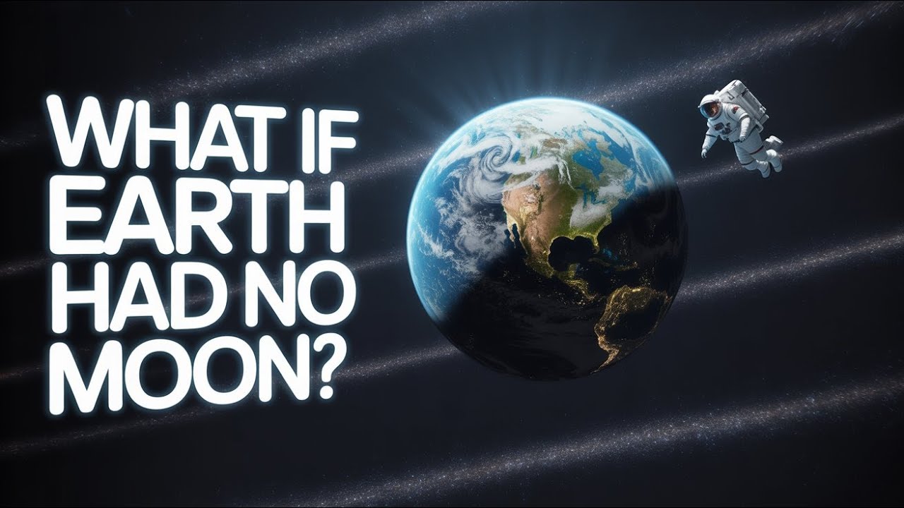 What If Earth Had No Moon? | The Shocking Effects on Life and Our Planet 🌑