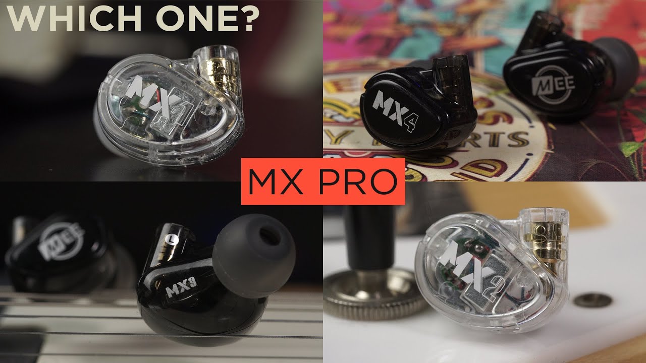 Какой драйвер MX мне выбрать? || Внутриушные мониторы MEE MX Pro