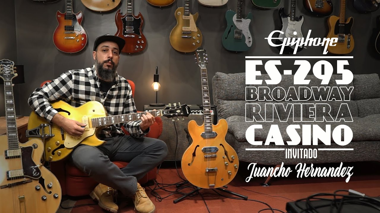 Guitarras Epiphone - Brodway - Riviera - Casino - ES-295
