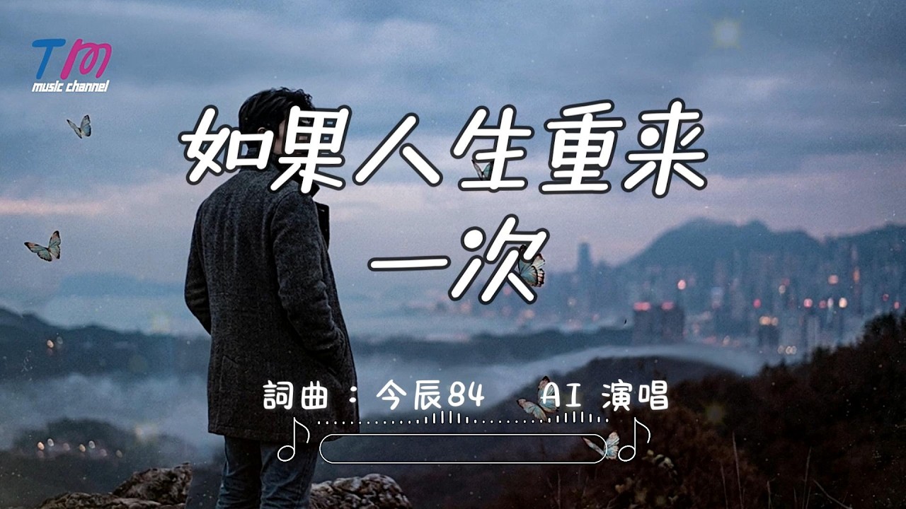 《如果人生重來一次》｜你還會選擇現在的人生嗎？｜原創傷感情歌 ｜今辰84