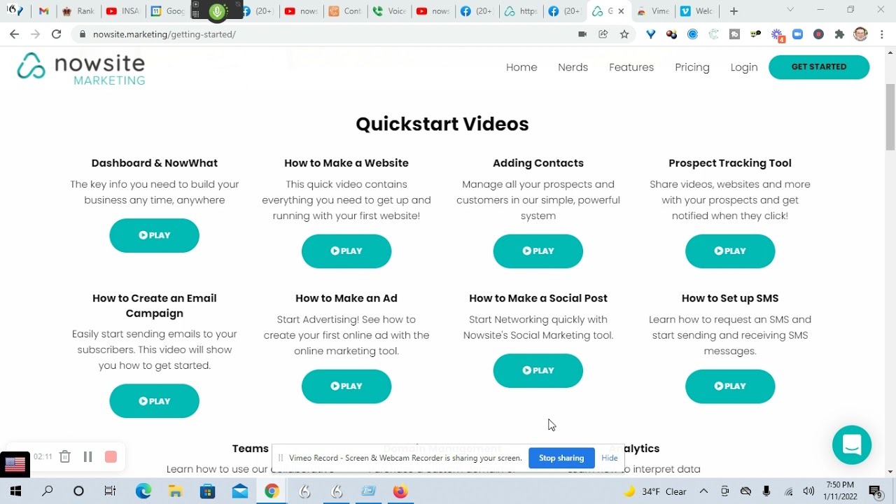 Nowsite Basic Training Quick Overview #Nowsite #Nowsitemarketing #Nowsitetraining #Nowsitereview