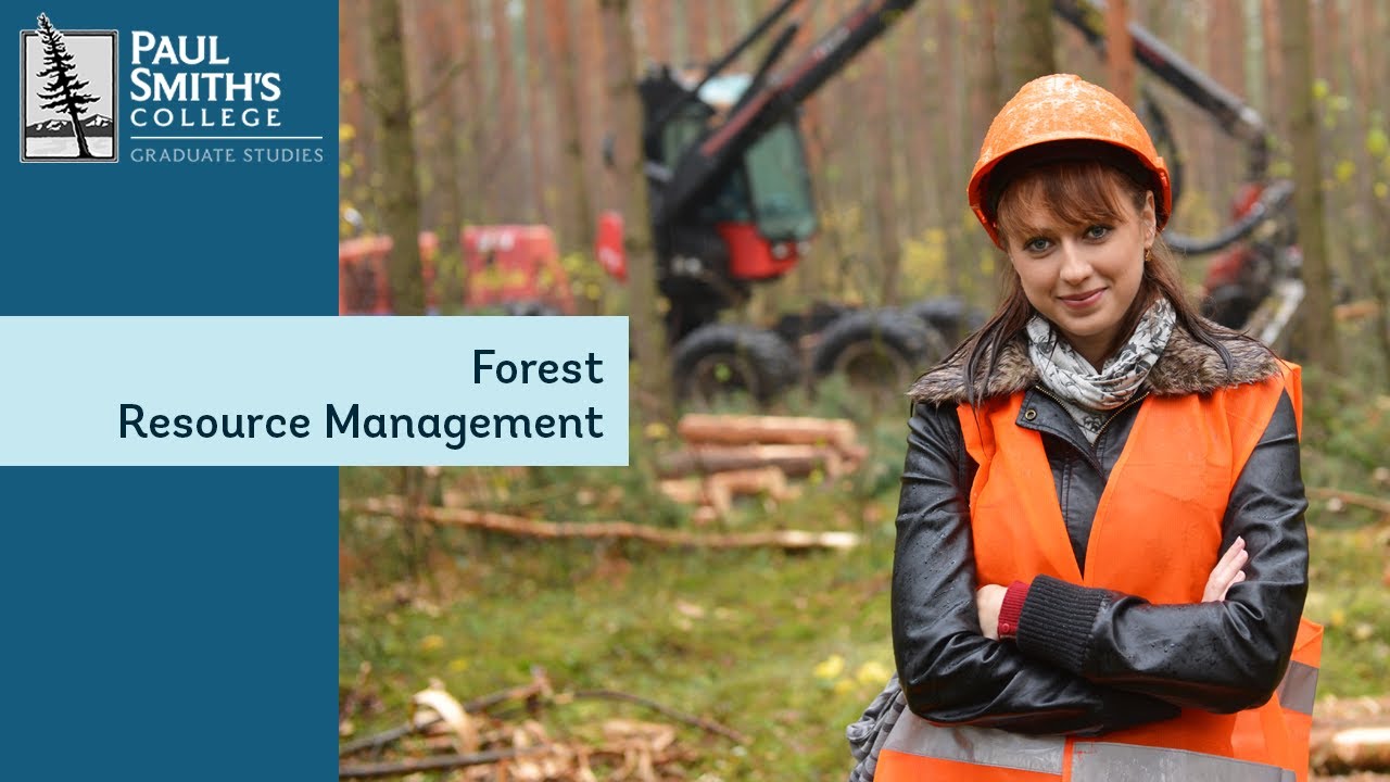Masters Degree - focus on Forest Resource Management