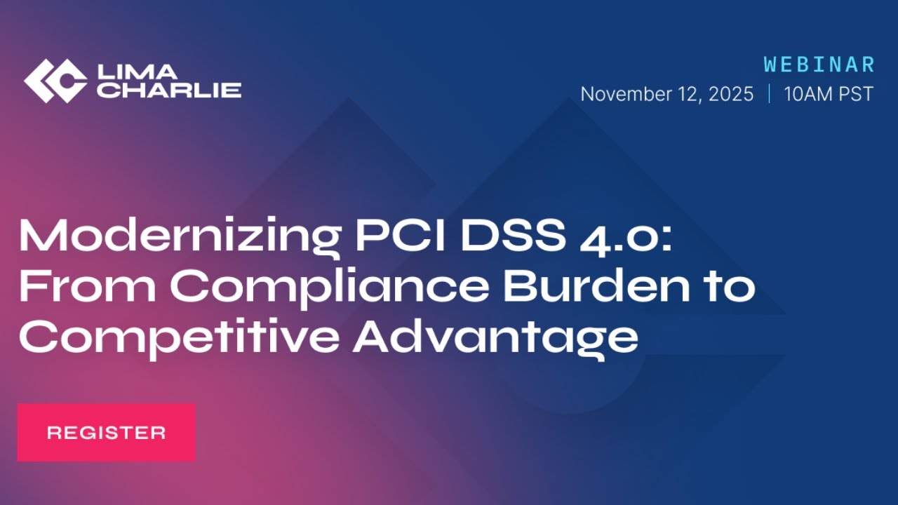 Modernizing PCI DSS 4.0: From Compliance Burden to Competitive Advantage