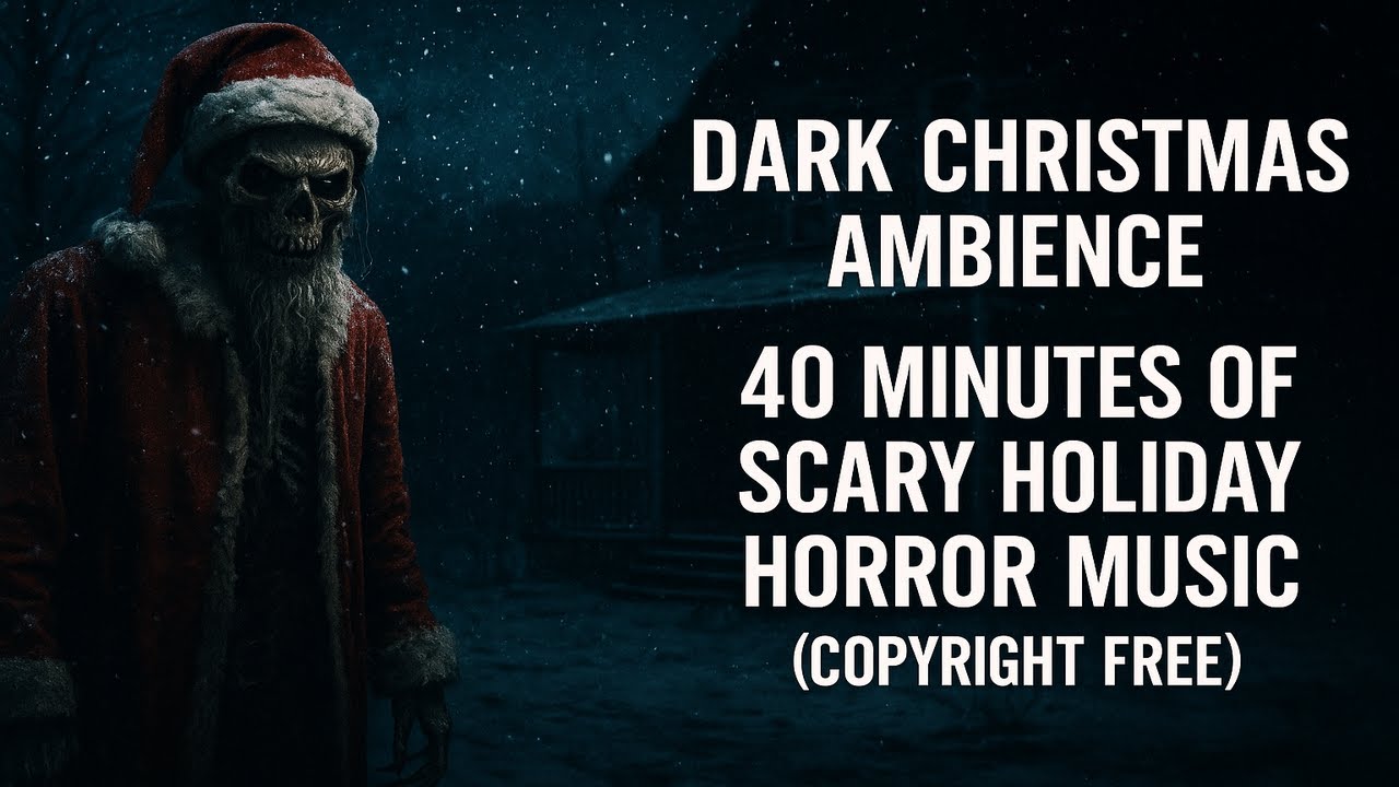 Dark Christmas Ambience: 40 Minutes of Scary Holiday Horror Music (Copyright Free)