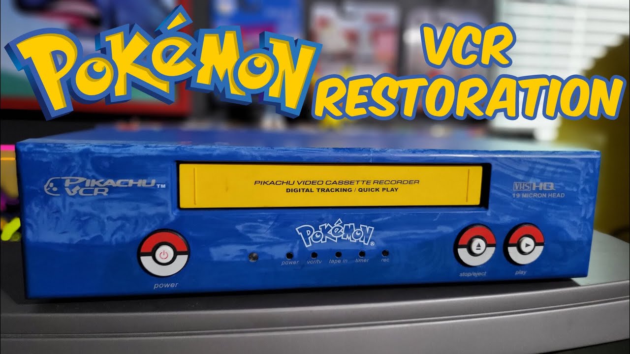 SUPER RARE Pok&eacute;mon Pikachu VCR Restoration