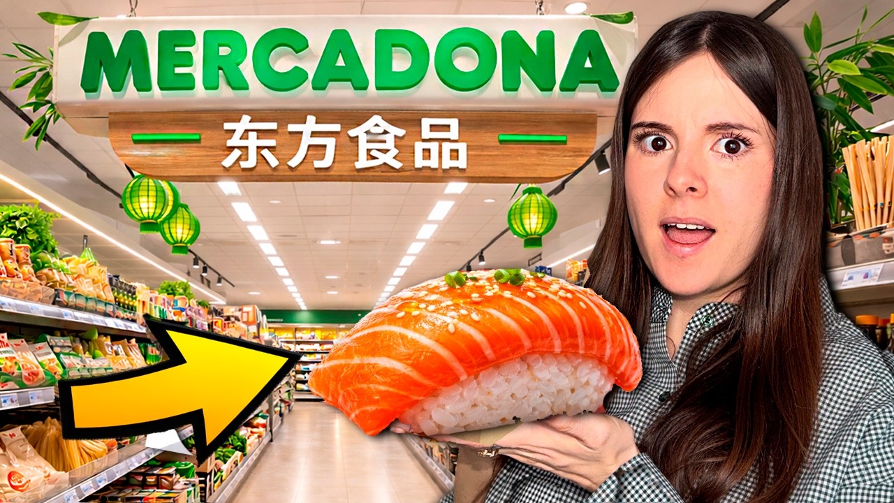 24 horas COMIENDO COMIDA ORIENTAL DE MERCADONA 😱