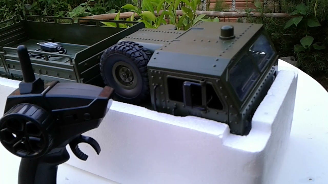 jjrc Q75 veiculo militar tração 6x6.