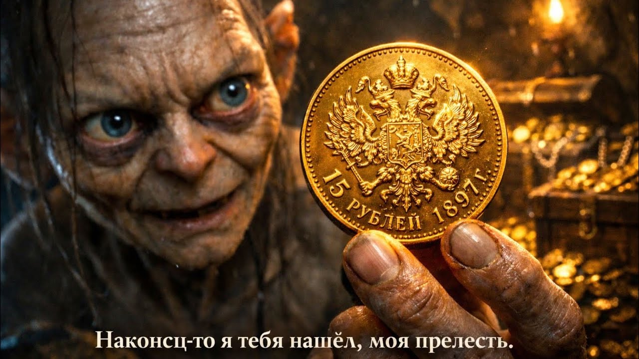 Купил дорогую золотую монету Николая 2.