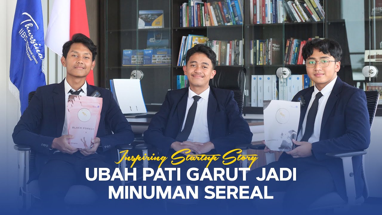 Santri Thursina IIBS Ubah Pati Garut Jadi Minuman Sereal yang Miliki Sejuta Khasiat