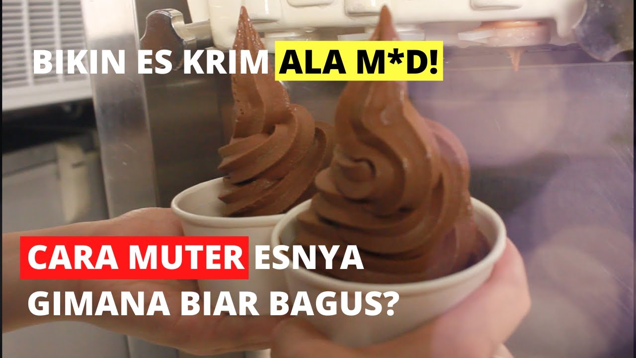 Cara Pakai MESIN SOFT ICE CREAM GEA BT7230
