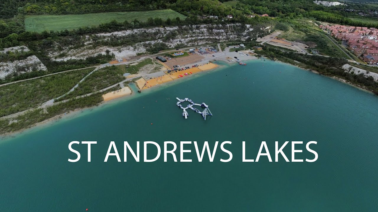 St Andrews Lakes In Halling 4K Drone Footage - Fantastic activities for all the family!!!!