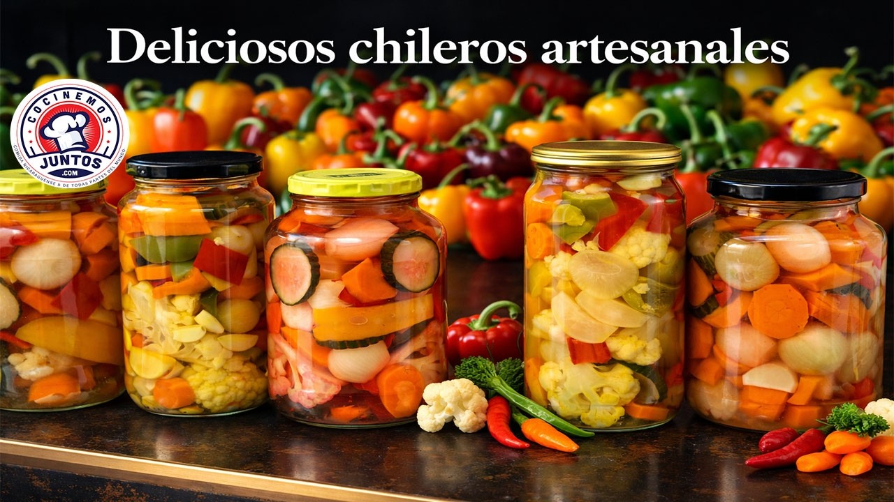 Como hacer encurtidos o chileros.