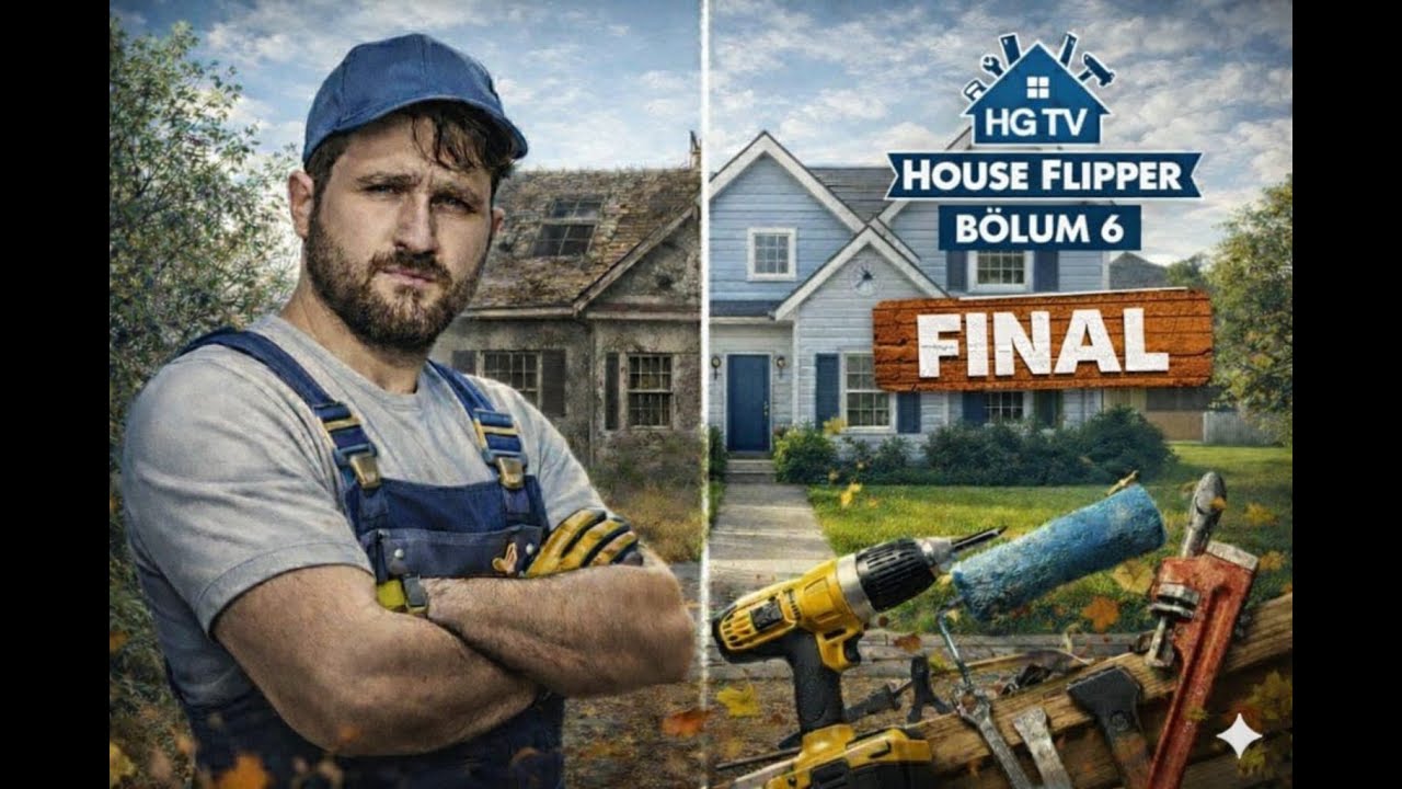 YAŞLI TEYZEYE YARDIM - HGTV House Flipper 6.Bölüm(FİNAL)