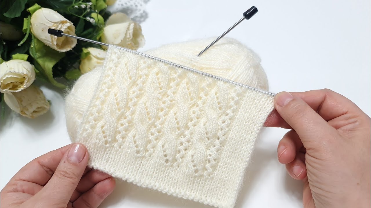 İki şiş örgü modeli /bayan yelek modelleri / knitting 