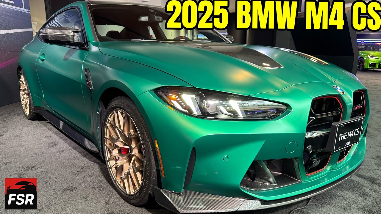 2025 BMW M4 CS – Aggressive, Track-Ready, and Stunning!