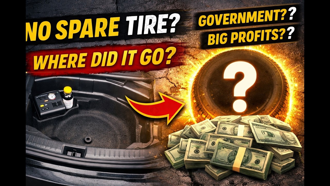Why New Cars Don’t Have Spare Tires Anymore