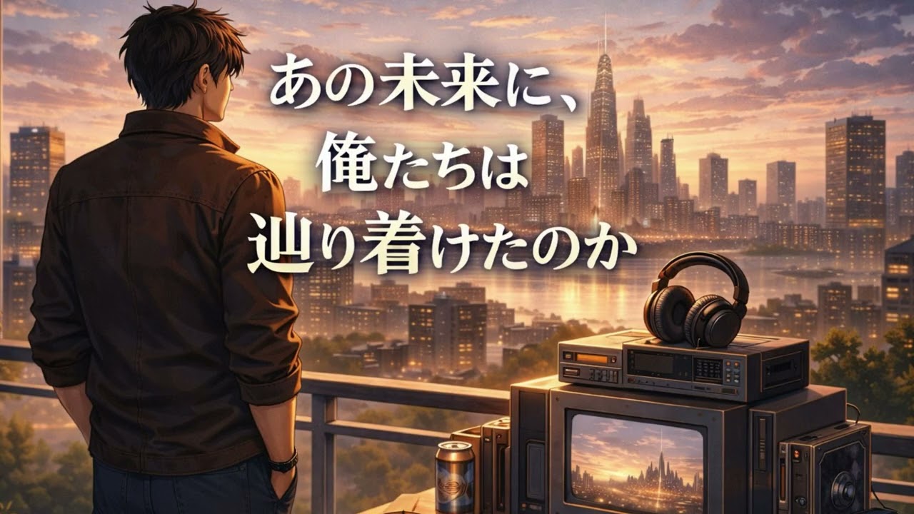 あの未来に、俺たちは辿り着けたのか 90s Dream × 40s Reality【AI Music】