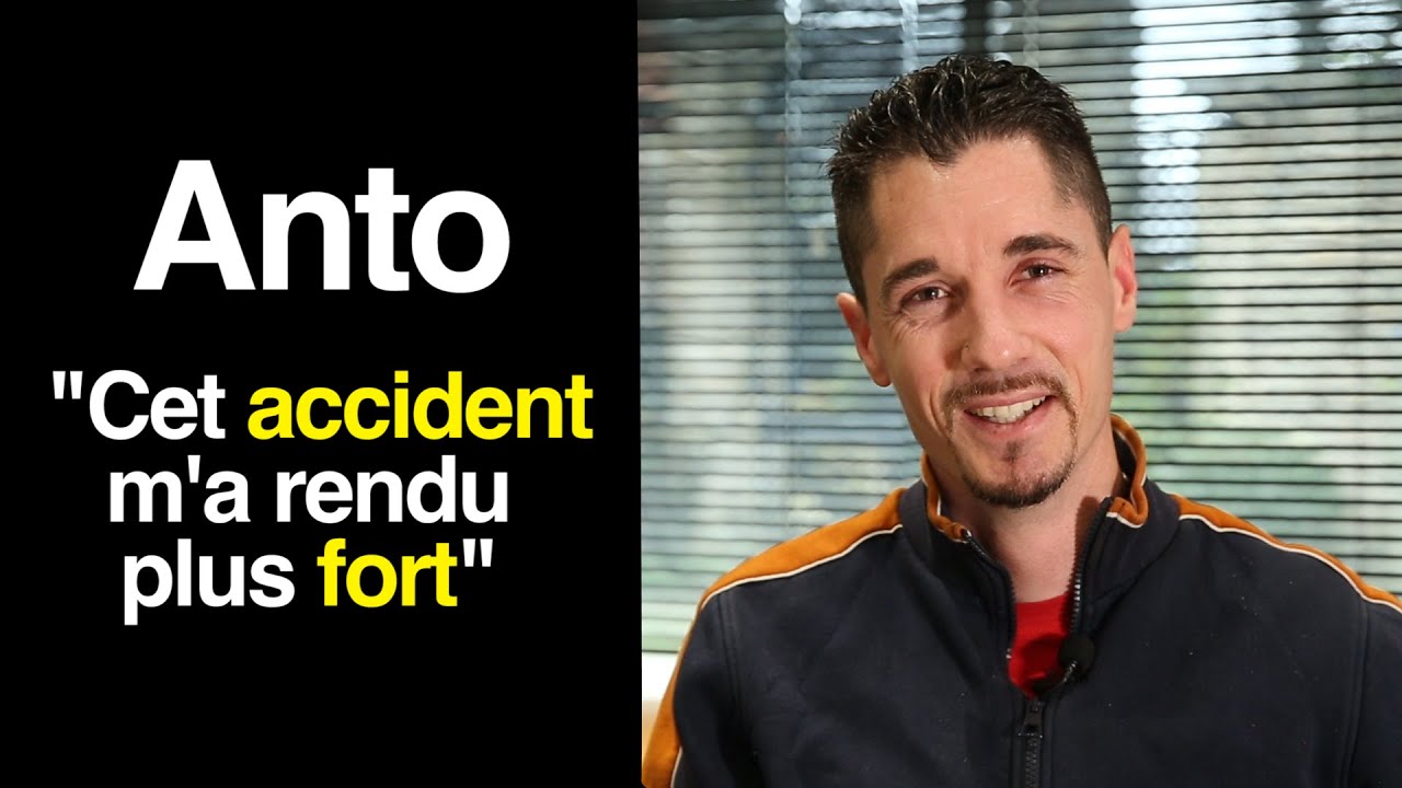 VICTIME D'UN GRAVE ACCIDENT DE VOITURE, ANTO RACONTE SON PARCOURS