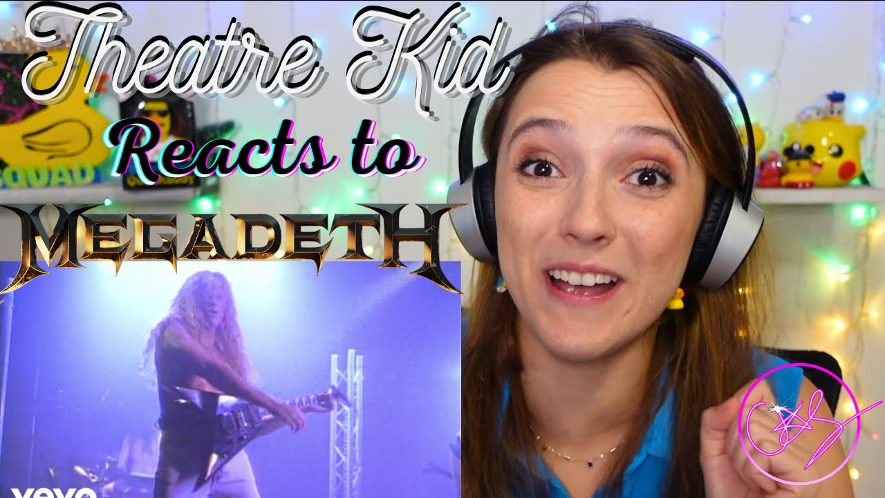Theatre Kid Reacts to MEGADETH: Holy Wars... The Punishment Due (First Time Reaction)