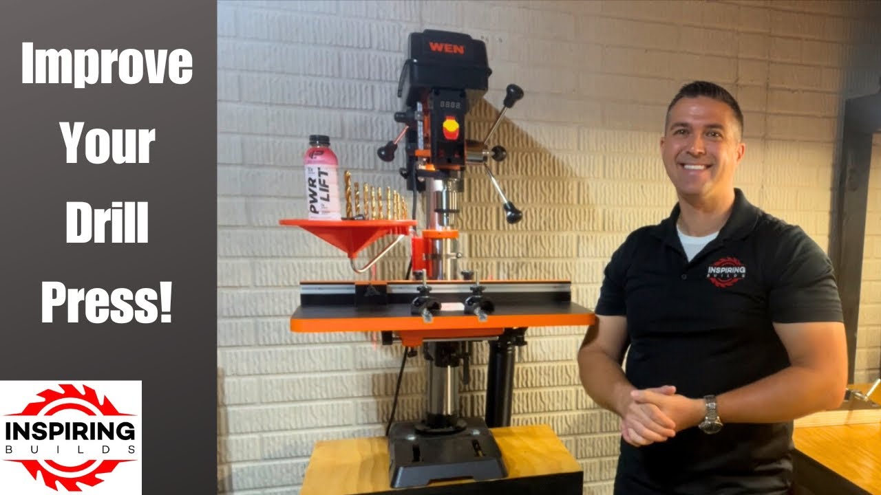 6 Cool Drill Press Upgrades (Improve your Drill Press!)