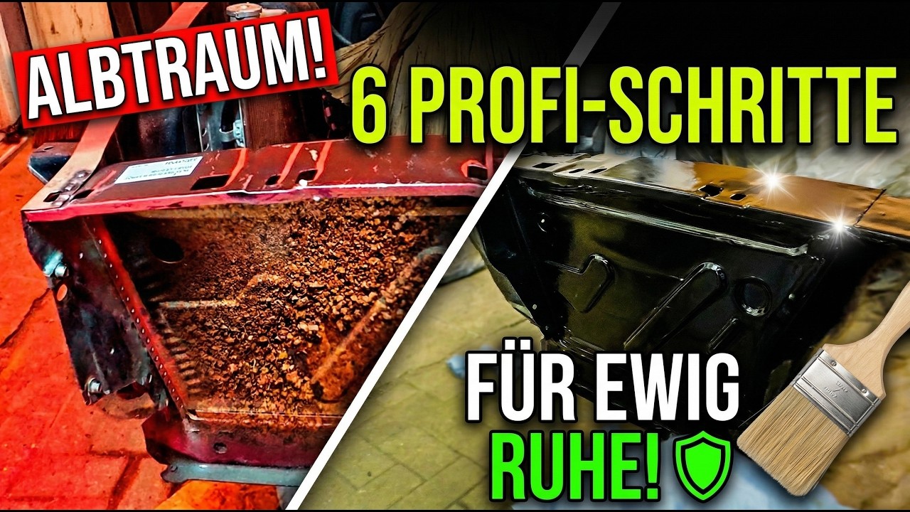 Rost Stopp für die Ewigkeit? 🛡️ Unser 6 Stufen Plan am Mustang!