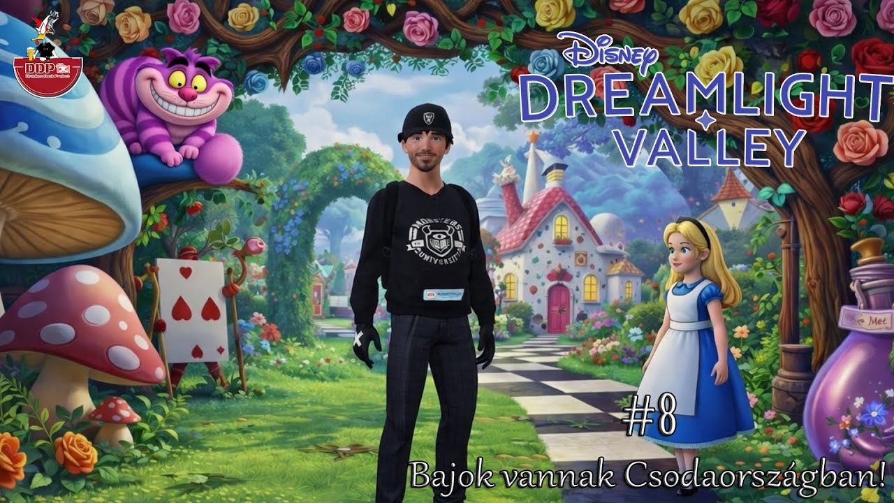 Disney Dreamlight Valley | Magyar nyelven | #8 Bajok vannak csodaországban!
