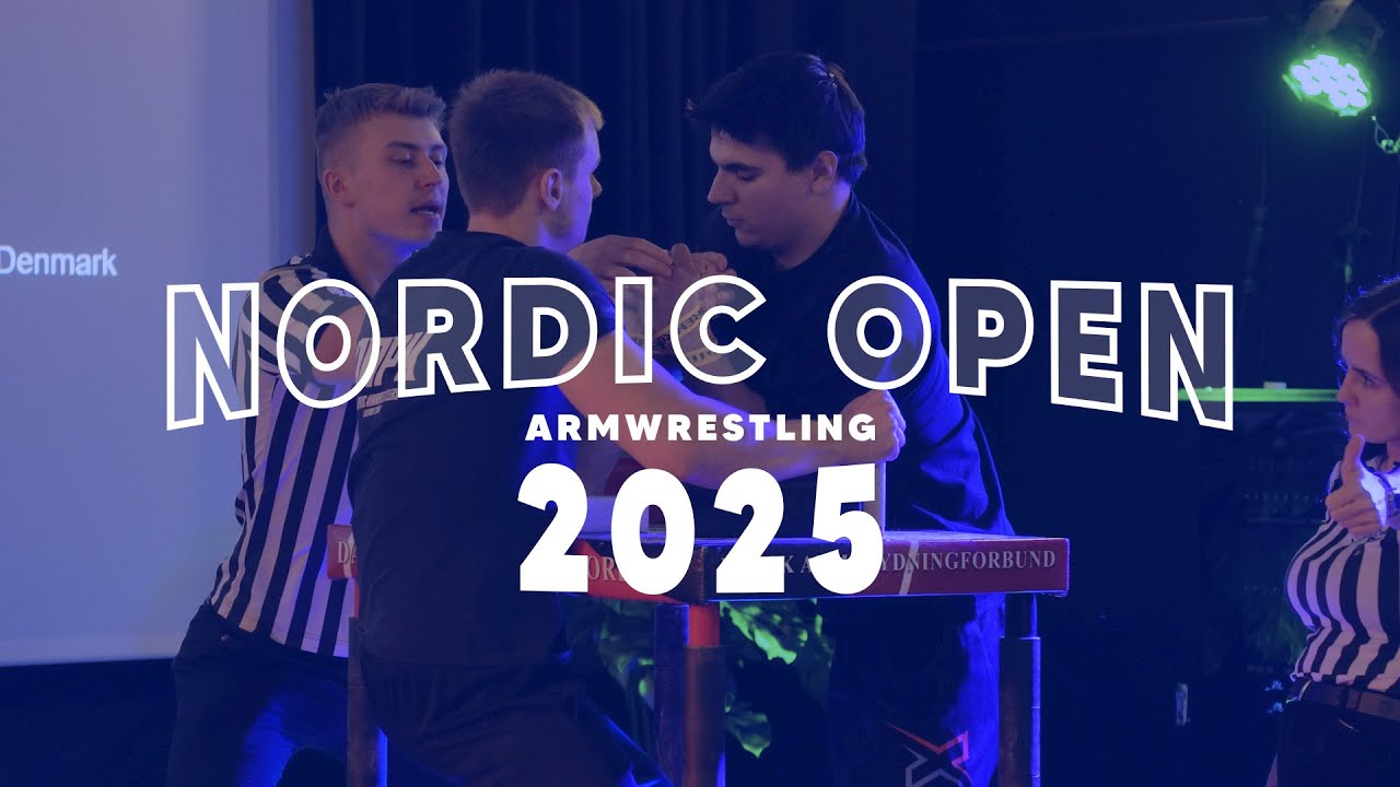 NORDIC OPEN 2025┃Armwrestling Tournament Finals