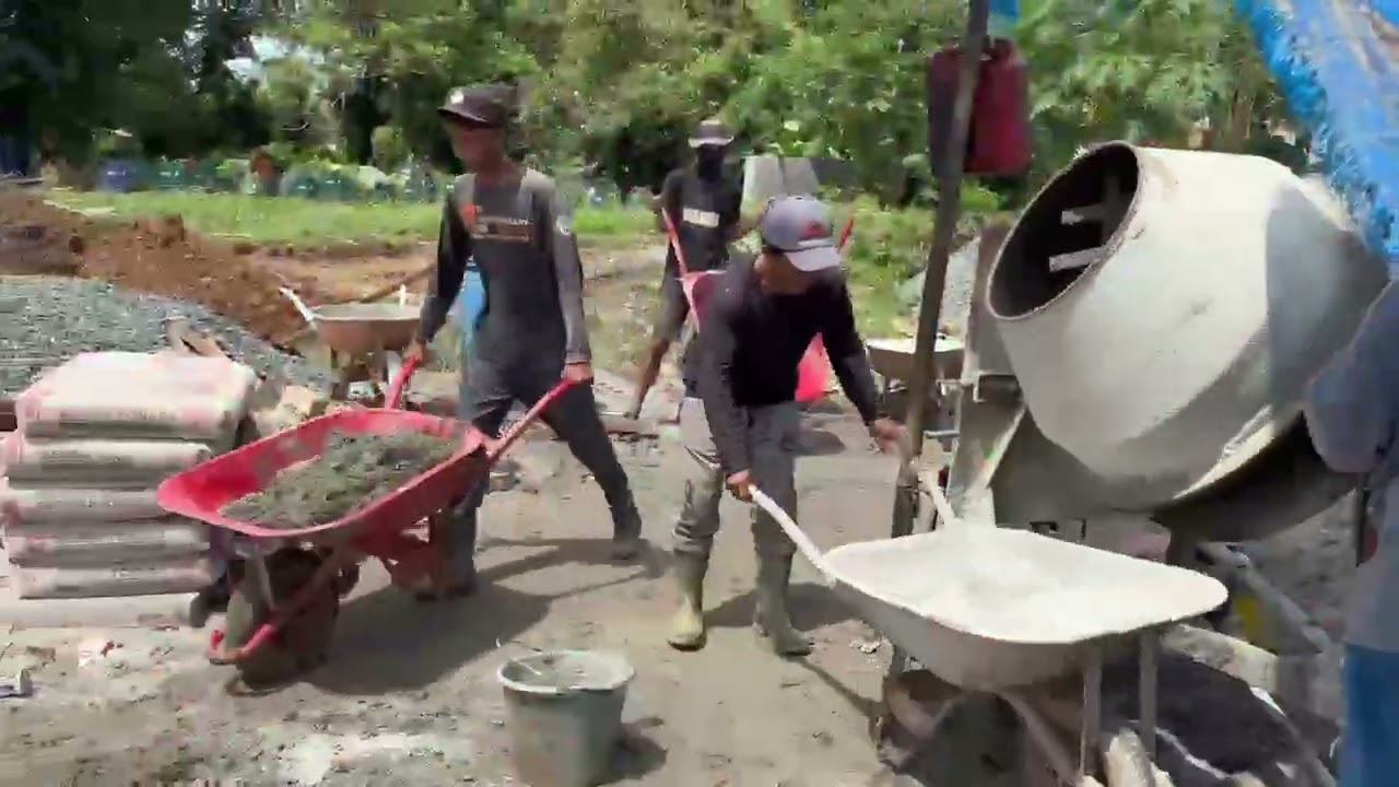 Proses Pembangunan KDKMP terus berjalan diwilayah Kodim 1421/Pangkep di Desa Manggalung