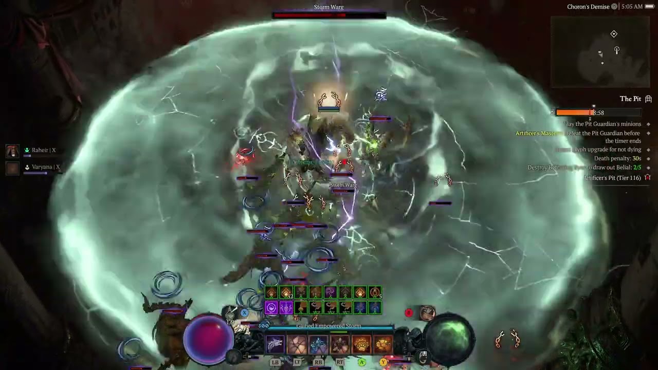Druid Airidah's + Fleshrender - Pit 116 - Diablo 4 S11