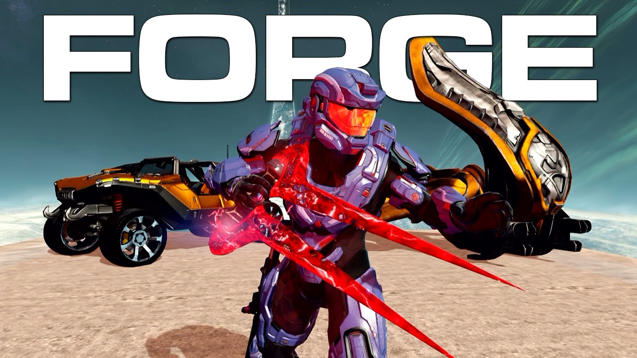 Halo 2 Anniversary Forge - Golden Warthog, Red Energy Sword, Heretic Banshee, Gungoose & More!
