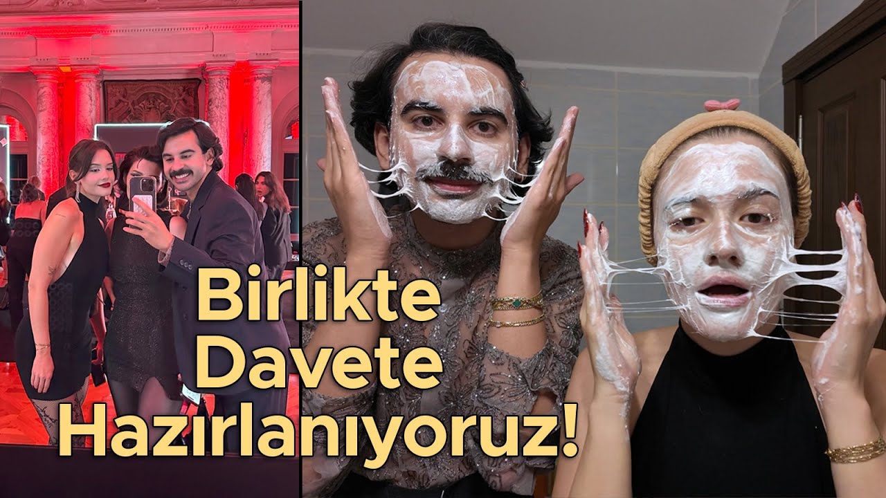 Birlikte Davete Hazırlanalım | Bol Cilt Bakımı, Saç Bakımı, Makyaj, Ev Halleri @Emre Can
