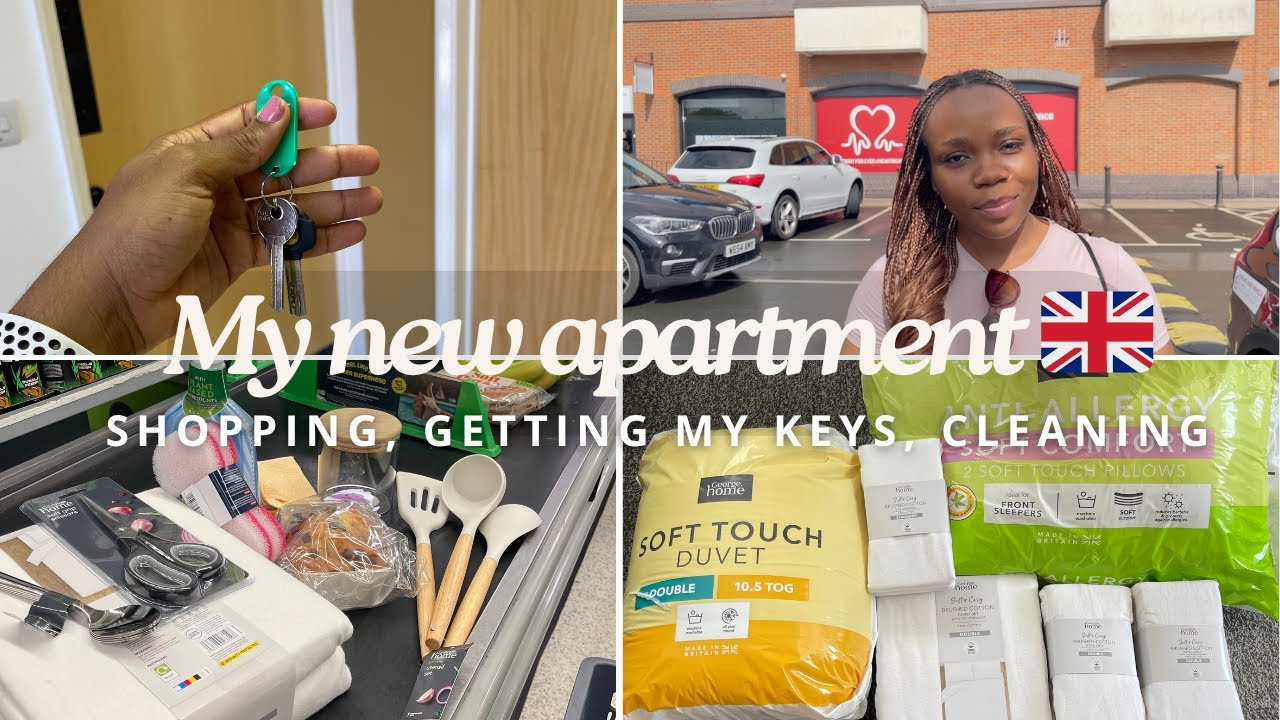 MOVING INTO MY NEW STUDIO APARTMENT IN THE UK ✨