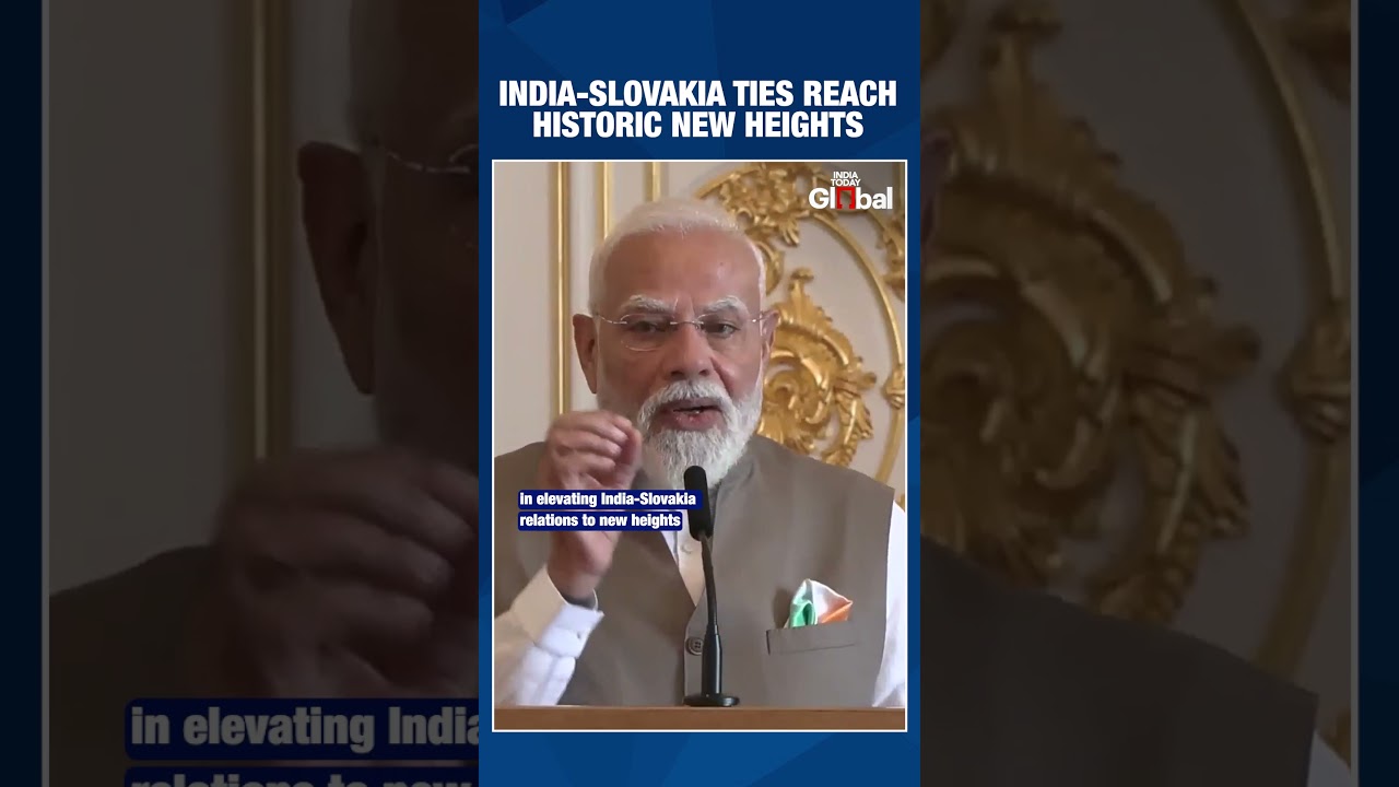 Modi Elevates India-Slovakia Ties to Comprehensive Partnership on Historic First PM Visit