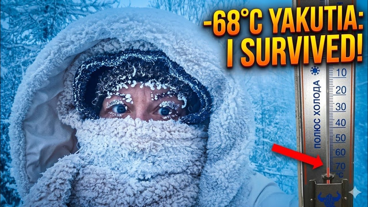 - 68&deg;C &mdash; это не шутка 🧊 Реальная жизнь в Оймяконе 🧊 Документальный фильм