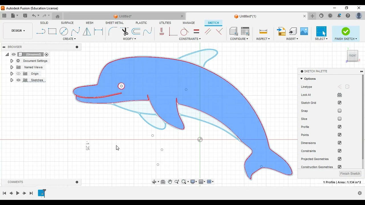 Lightburn Tracing feature to Fusion