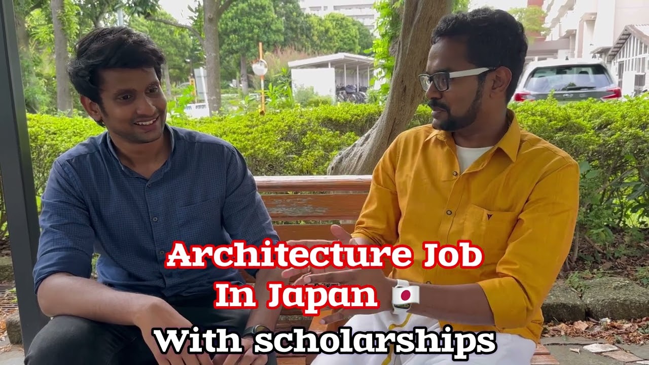 How to get architect Job in Japan 🇯🇵❓ Success story of Chennai youth #job #architect